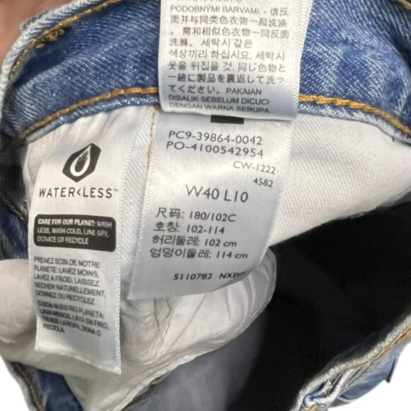 Levi's 405 Men's Standard Denim Shorts Size 40‎ 10" Inseam Medium Wash - Picture 6 of 9